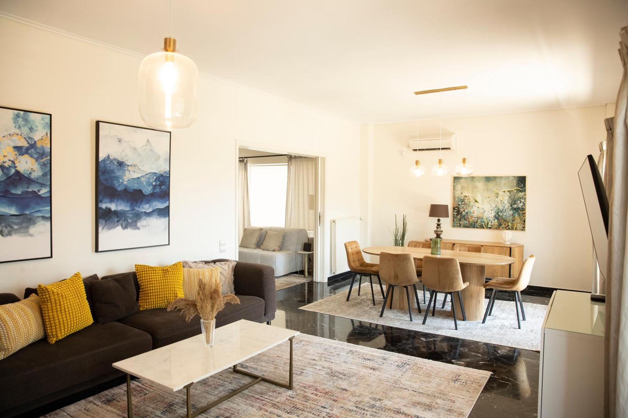 Spacious Glyfada Golf 4Br -Near Beach + Shops Atena Exterior foto